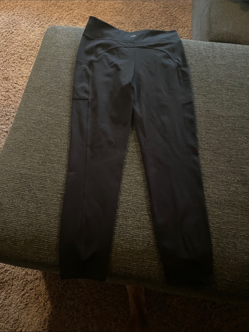 zuda Black High-Rise Performance Leggings